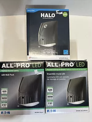 ALL-PRO WP1050LPC70W Metal Halide Equivalent LED Wall Pack Dusk-to-Dawn LOT OF 3 • $80