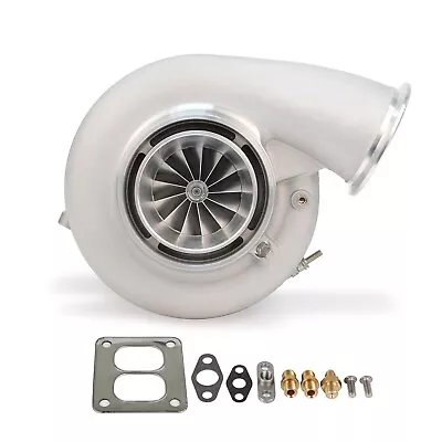 G45-1125 Dual Ball Bearings 65mm Billet Wheel Turbo T4 Divided Turbine Housing • $1030