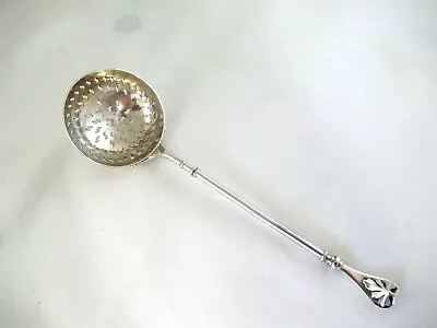 Antique Solid Silver  ORNATE SIFTER SPOON By MARIUS HAMMER  830 MH88  NORWAY • £42