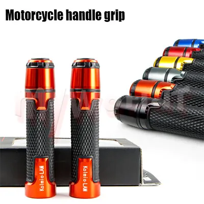 7/8  Handle Bar Hand Grips Fit For BMW F650GS F750GS F850GS S1000RR R1250GS C650 • $14.91