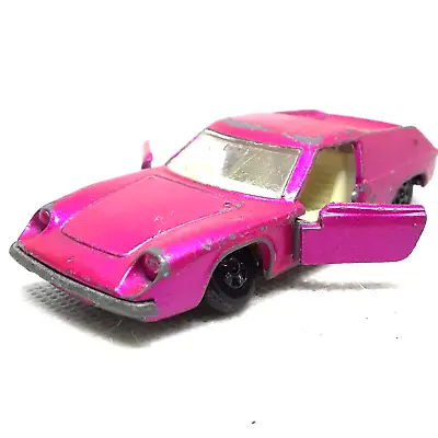 Lesney Matchbox Superfast Lotus Europa No.5 1969 Pink Made In United Kingdom • $4.23