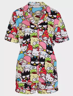 New Peter Alexander Sanrio Hello Kitty & Friends Pj Set Top & Shorts L Rrp$129 • $80