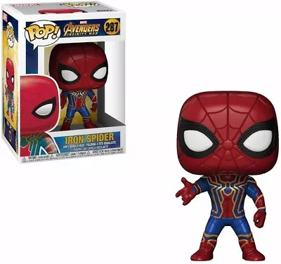 Funko POP! Marvel: Avengers Infinity War - Iron Spider #287 26465 NEW • £12.99