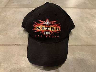 WCW NITRO Grill Vegas Restaurant Hat Vintage NWO 1999 Wolfpack WWE WWF ECW RARE • $94.95