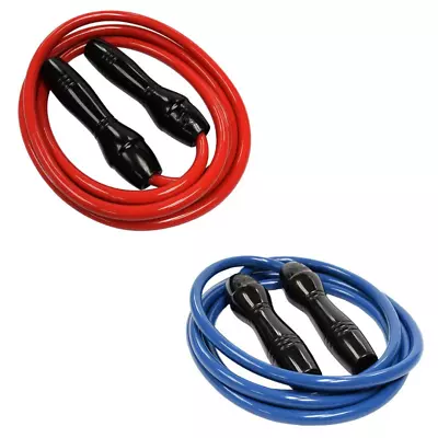Jump Rope Skipping Rope Plastic Muay Thai Kick Boxing Fitness Gym Red Blue FBT • $19.95