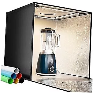Photo Light Box Photography  Bi-Color Dimmable 24 X 24 Inch 24 X24 X24  • $157.33