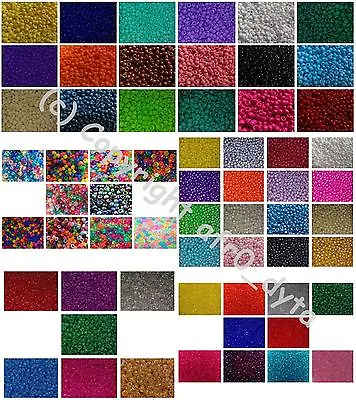 £1.39 • Buy 100 Pony Beads In Different Colours 9x6mm Barrel Shape For Jewellery 🎀 SALE 🎀