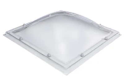 Whitesales Rooflight EM Dome -Polycarbonate Flat Roof Skylight - Various Sizes • £277.40