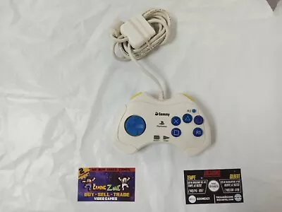 Sammy PlayStation 1 Fight Pad (White) Tested!! • $37.95