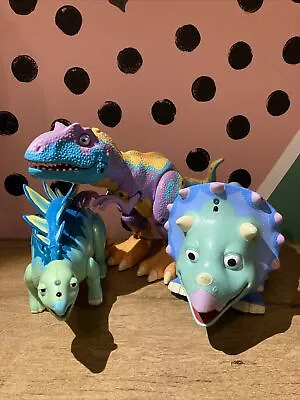 Jim Henson Dinosaur Train Interactive Dinosaurs Tank Alvin & Morris Bundle Toys • £21.99