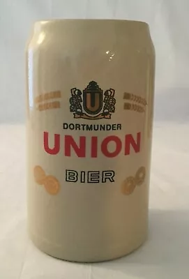 Dortmunder Union Bier 1 Liter Ceramic Stein • $19.99