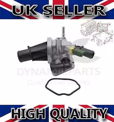 £23.22 • Buy For Suzuki Swift Mk3 Splash Lancia Ypsilon Musa Thermostat Housing With Sensor