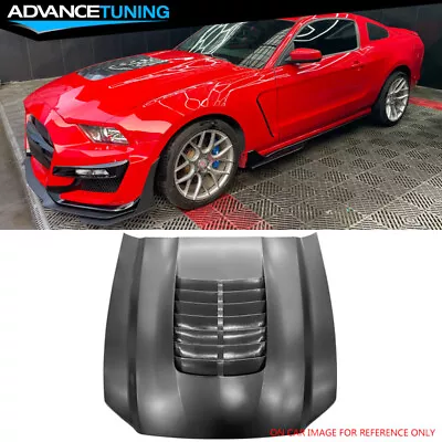 Fits 10-14 Ford Mustang GT500 & 13-14 GT V6 Front Hood Panel Cover GT500 Style • $749.99