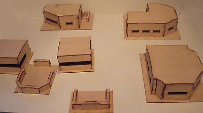 Large Bunker Bundle - Wood Scenery Terrain Buildings Bolt Action Table Top 28mm • £19.99