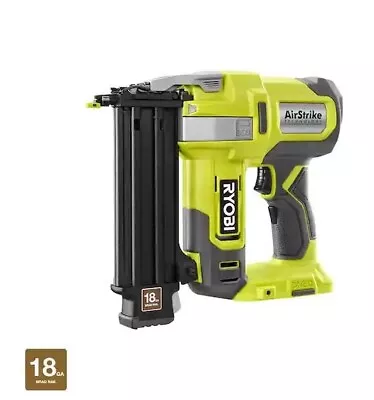 $89.90 • Buy Ryobi P321 ONE+ 18V 18-Gauge Cordless AirStrike Brad Nailer (Tool Only) REFURB !