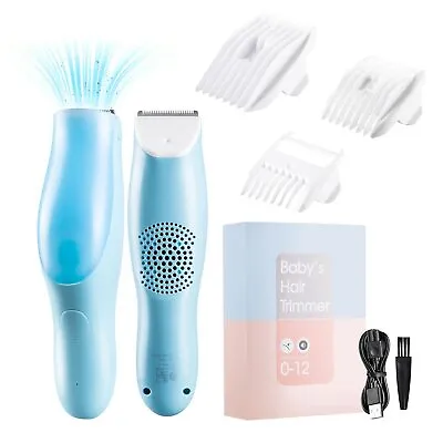$31.52 • Buy Baby Hair Clippers, Electric Hair Trimmer With Ceramic Blade, Vacuum A...