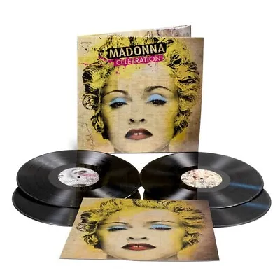 Madonna - Celebration 4LP W/Limited Edition Lithograph IN HAND🔥 NEXT DAY 🚚💨 • $111.89