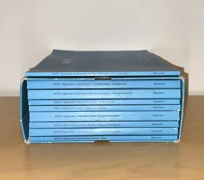 Bach Barenreiter Urtext Organ Works (9 Volumes) • £140