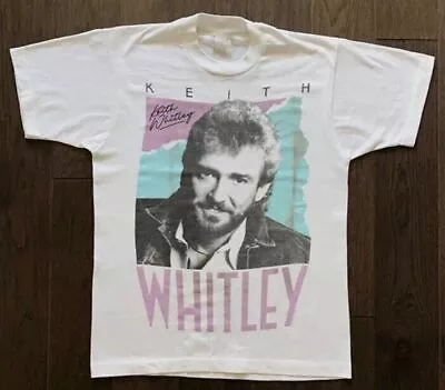 Vintage Country Music Keith Whitley T-Shirt White Unisex Tshirt Good Shirt • $14.99