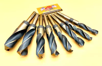 8 Pc Silver & Deming Drill Bit Set 9/16  ~ 1  Jumbo Drill Hog® Lifetime Warranty • $56.99