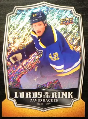 2014-15 14/15 Overtime Lords Of The Rink LR-14 David Backes St. Louis Blues • $2.19