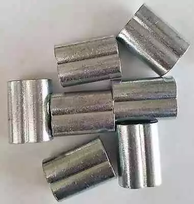 Zinc Plated Copper Swage Crimp Sleeves For Wire Rope Cable 3/16 - Made In USA • $12