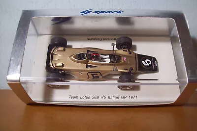 1/43 Spark S1766 Team Lotus 56b Italian Gp 1971 #5 Emerson Fittipaldi • £150