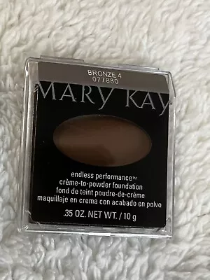 NIB Mary Kay Endless Performance Creme-to-Powder Foundation ~ Bronze 4~ • $19