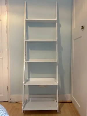 £2 • Buy White Ladder Bookshelf From Futon House