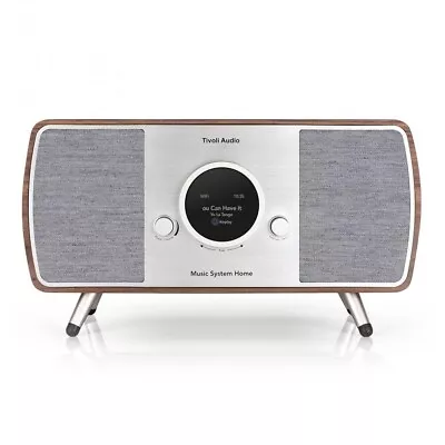 Tivoli Music System Home GEN 2 Smart Hi Fi System Walnut DAB+ / FM / AM Radio • £600