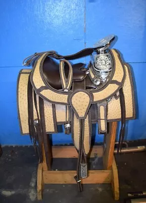 15  Mexican Charro Horse Saddle Montura Charra Para Caballo • $1800