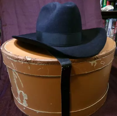 STETSON - 1962 Vintage STETSON Cowboy Hat - Orignal Box • $200