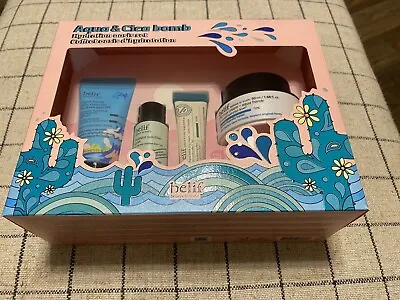 Belif Aqua & Cica Bomb Hydration Oasis 4 Piece Cleanser Moisturizer Set • $24.99