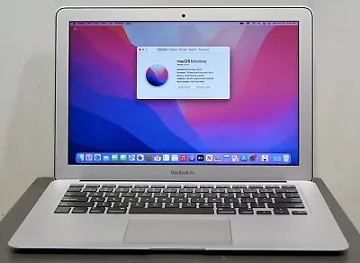 Apple MacBook Air 1.8 GHz Core I5 8GB 128GB SSD 13  Monterrey 2017 • $199.99