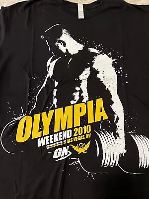 Mr Olympia 20010 Short Sleeve T Shirt Men XL Joe Weider's • $24.99