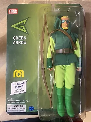 2021 Topps X Mego - Green Arrow 8” Action Figure In Stock! • $30