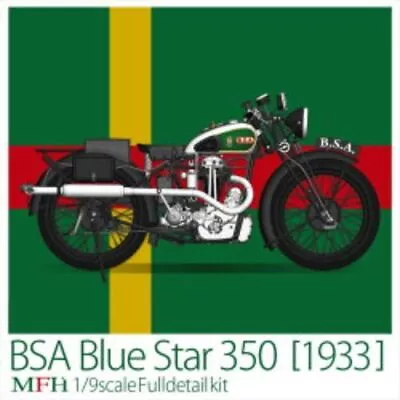 MFH Model Factory Hiro 1/9 BSA Blue Star 350 1933 Full Detail Kit K814 Japan • $587.51