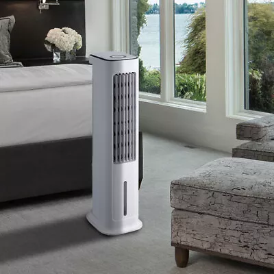 Portable Air Cooler Fan Evaporative Ice Cold Cooling Air Conditioner Humidifier • £89.95