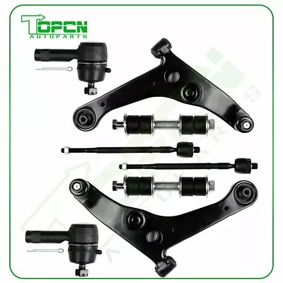 For 2002-2006 Mitsubishi Lancer 8PCS Front Lower Control Arms Sway Bars Tie Rods • $73.14