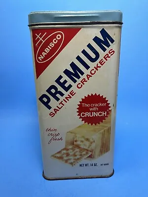 Vintage 1969 Nabisco Saltine Crackers Tin • $9.99
