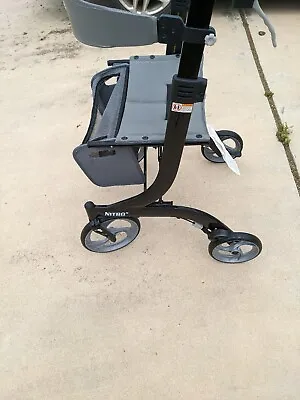 $140 • Buy Drive Medical Nitro Euro Style Walker Rollator, Tall - Black - Local Pickup Only