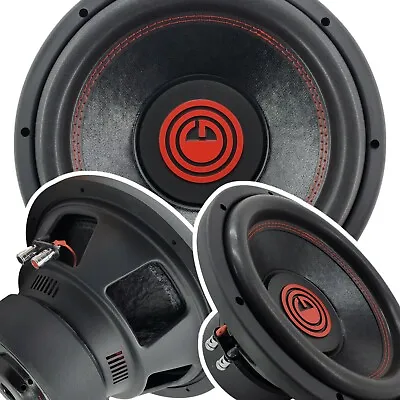 Gravity 12 Inch 2000 Watt Car Audio Subwoofer W/ 4 Ohm DVC Power 12' Sub X1 • $89