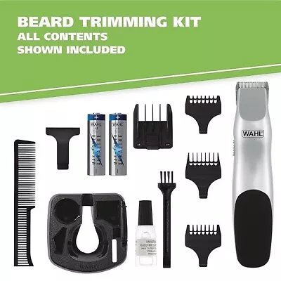 Wahl Clipper Groomsman Trimmer For Men Beard Mustache Stubble Battery Operated • $22.99