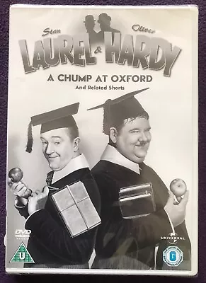 LAUREL & HARDY - A Chump At Oxford - New Sealed DVD - Vintage 1940 Comedy  • £2.36