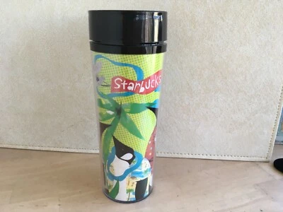$7.65 • Buy Starbucks Travel Coffee Thermo-Serv 20 Oz. Hawaii Penguins 1998  Mug Vintage Cup