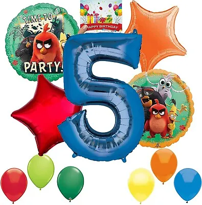 Angry Birds 2 Party Supplies Balloon Decoration Bundle For 5th  Birthday • $17.99