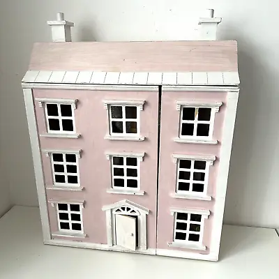 Dolls House Wooden 4 Storey + Furniture Universe Of Imagination • £119.99