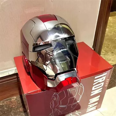 AUTOKING Iron Man MK5 1:1 Helmet Wearable Voice-control Mask Halloween Cosplay • $219.98