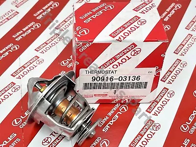 $21.71 • Buy 90916-03136 GENUINE TOYOTA MATRIX CAMRY SCION TC XB ENGINE COOLANT THERMOSTAT