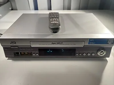 JVC HR-S5880AM SVHS ET VCR Player Recorder Super VHS A1 Condition + Remote • $399.99